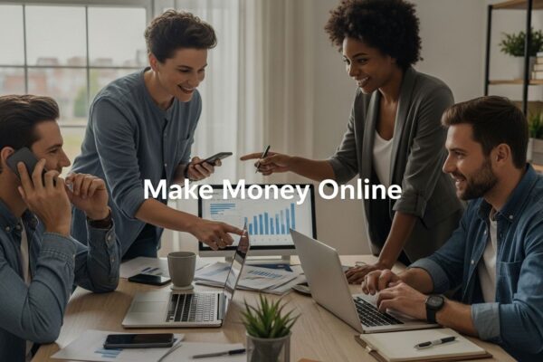 How to Make Money Online in 2025: Smart Ideas for Entrepreneurs digital entrepreneur workspace